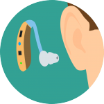 Hearing aid graphic